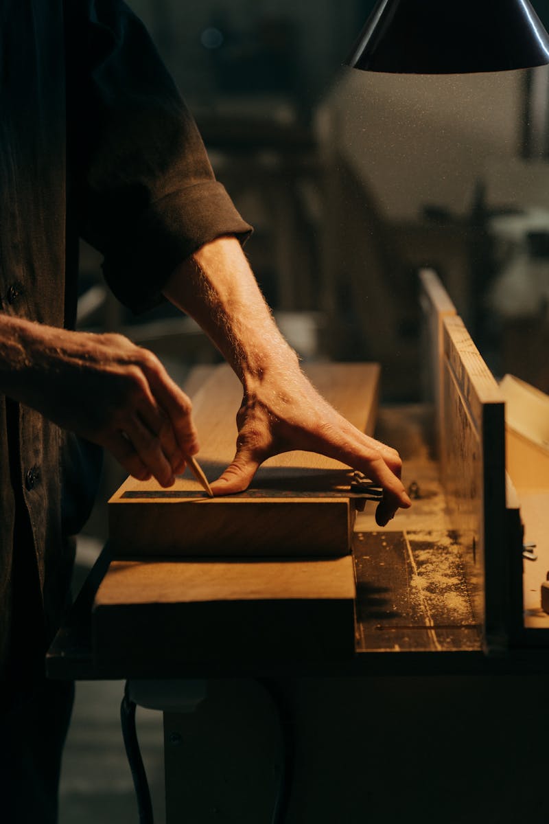 Handwerk in der Werkstatt